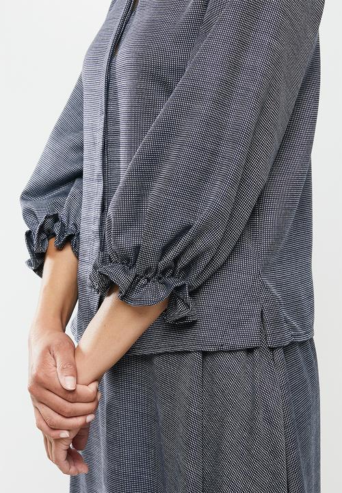 AMANDA LAIRD CHERRY - Hantams shirt - navy