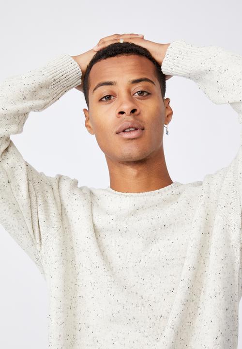 Cotton On - Crew knit - oatmeal nep