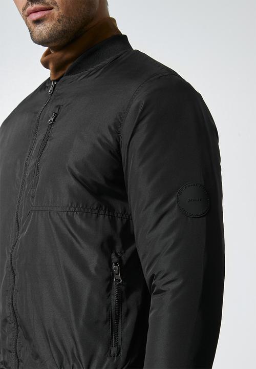 Superbalist - Nevada padded bomber jacket - black