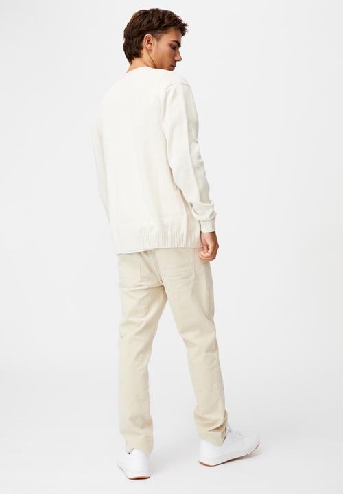 Cotton On - Essential cardigan - ecru marle