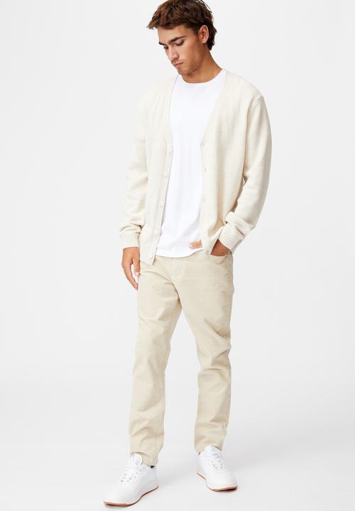 Cotton On - Essential cardigan - ecru marle
