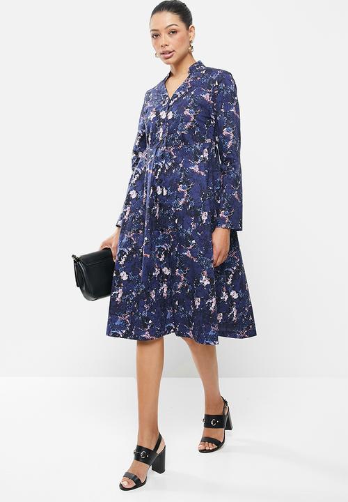 AMANDA LAIRD CHERRY - Mooi dress - navy