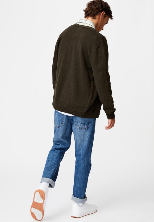 Cotton On - Essential cardigan - khaki marle