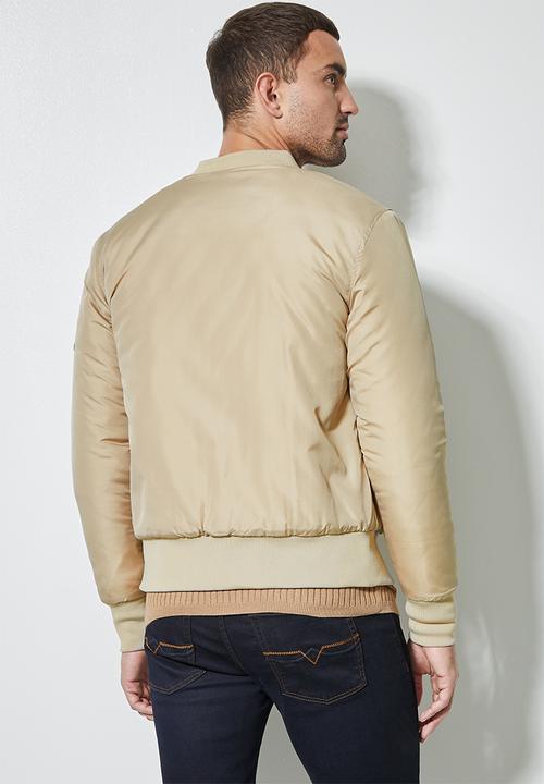 Superbalist - Nevada padded bomber jacket - beige 