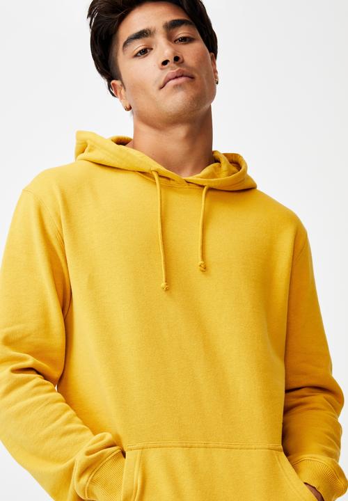 Cotton On - Essential fleece pullover - sulphur yellow