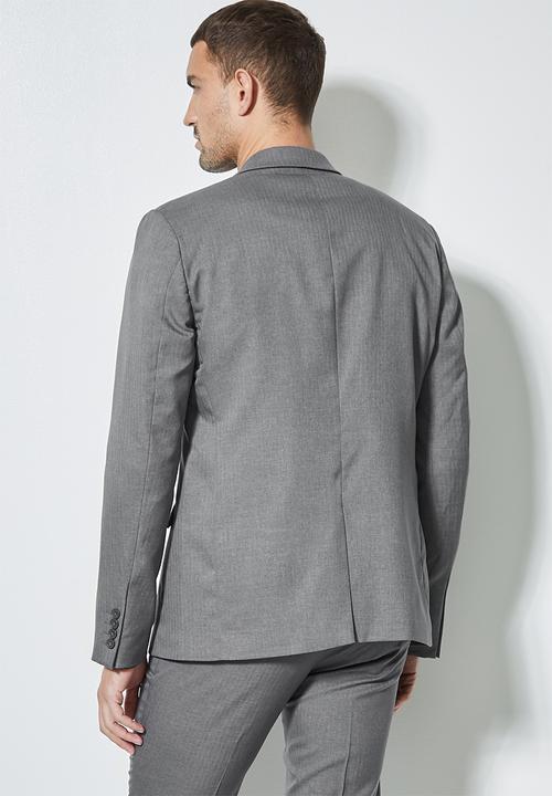Superbalist - Soho slim fit blazer - light grey