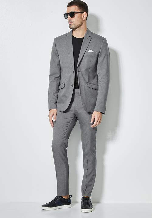 Superbalist - Soho slim fit blazer - light grey