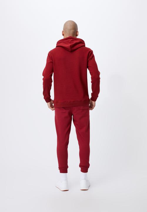 Cotton On - Essential fleece pullover - sun dried red