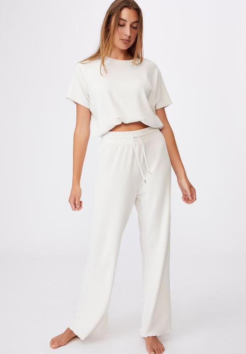 Cotton On - Super soft relaxed pant - oatmeal