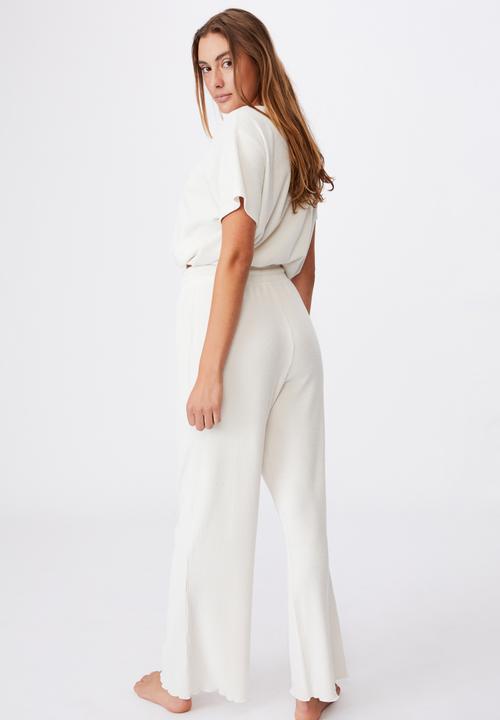 Cotton On - Super soft relaxed pant - oatmeal