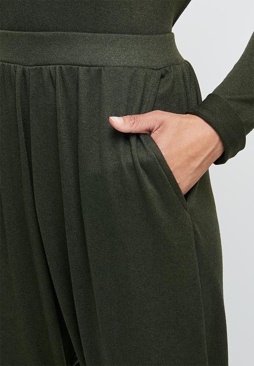 edit - Soft harem pant - khaki
