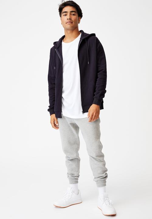 Cotton On - Essential zip thru - ink navy