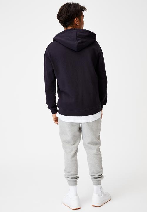Cotton On - Essential zip thru - ink navy