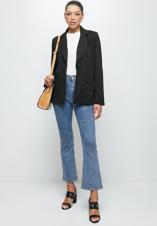 edit - Ponti blazer- black