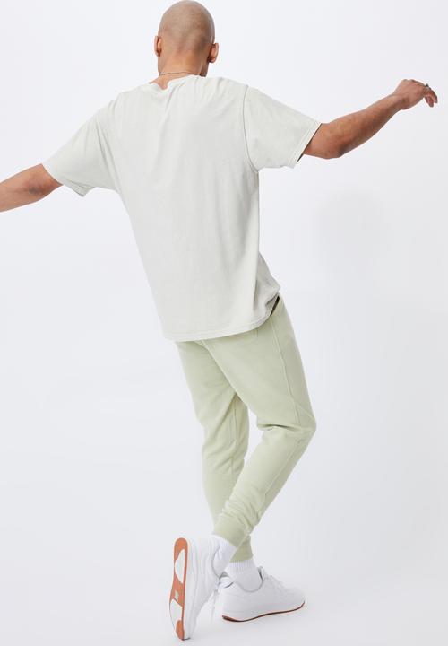 Cotton On - Trippy slim trackie - pastel green