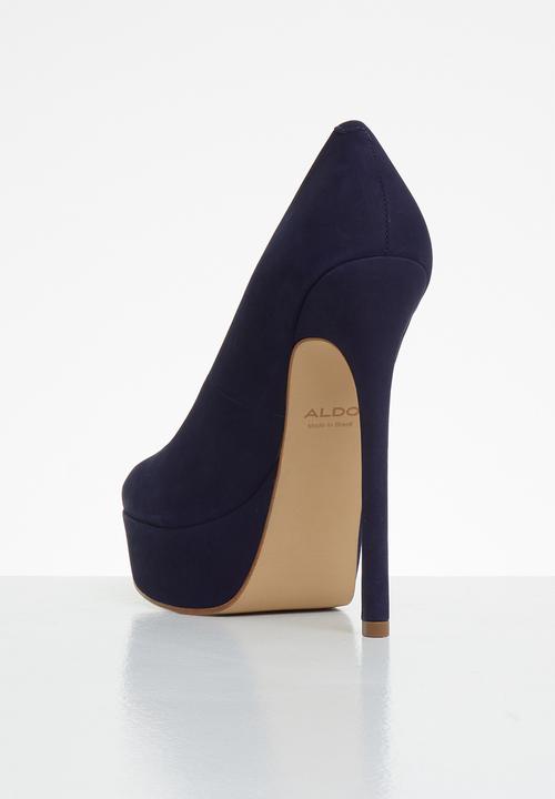 ALDO - Kassandra suede heel - 410 navy