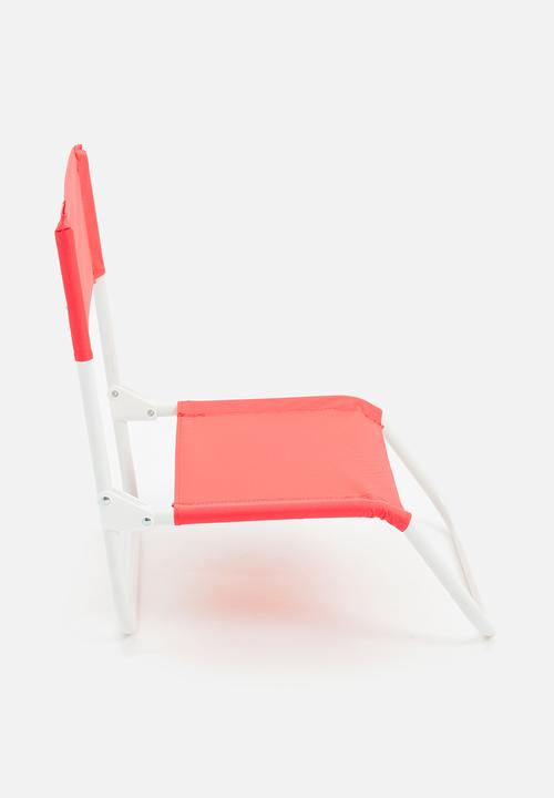 H&S - Beach foldable chair - red