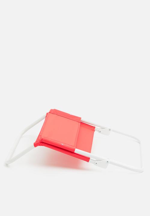 H&S - Beach foldable chair - red