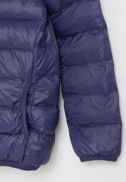 Pop Candy - Boys hooded bomber jacket - navy