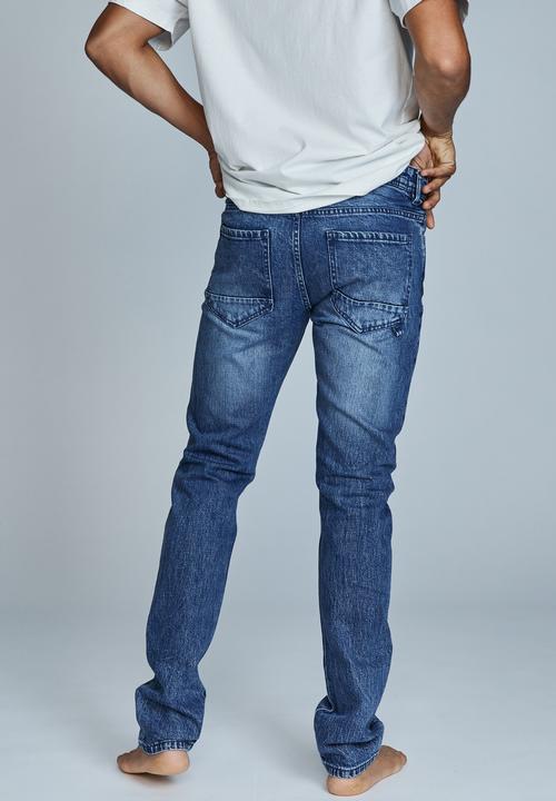 Cotton On - Slim fit jean - harbour blue