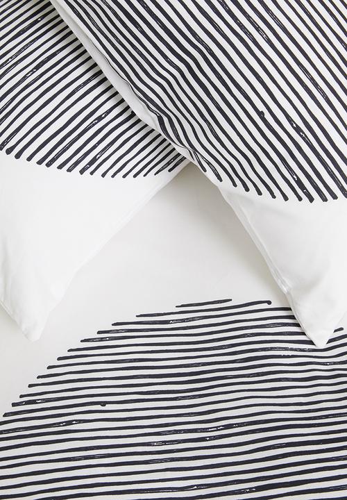 Linen House - Pani duvet cover set - black