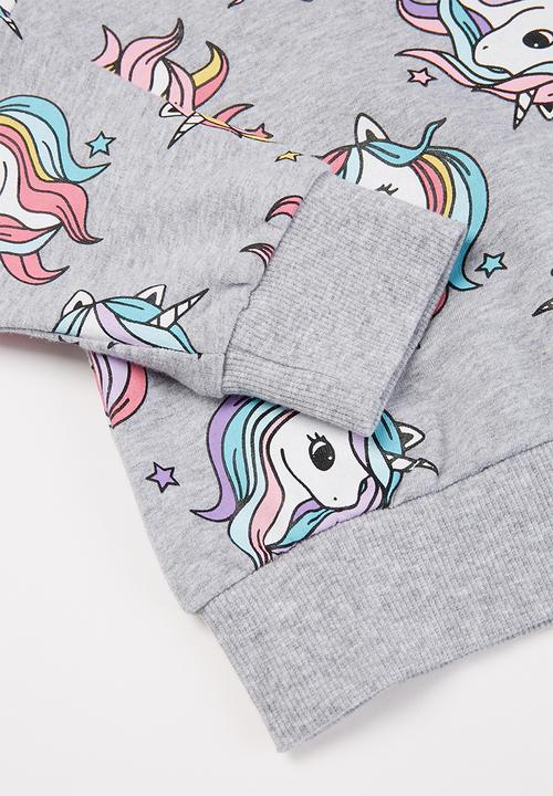Pop Candy - Girls unicorn crewneck - multi