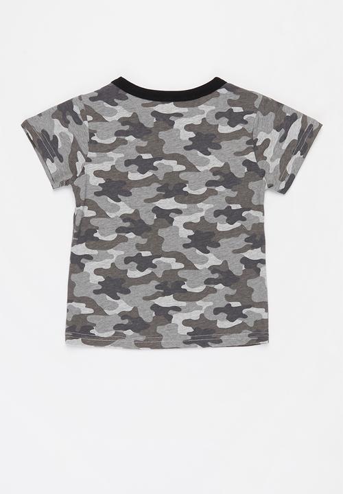 Pop Candy - Boys hero camo tee - multi