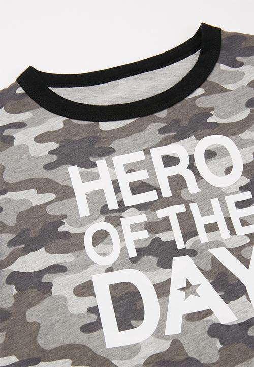 Pop Candy - Boys hero camo tee - multi