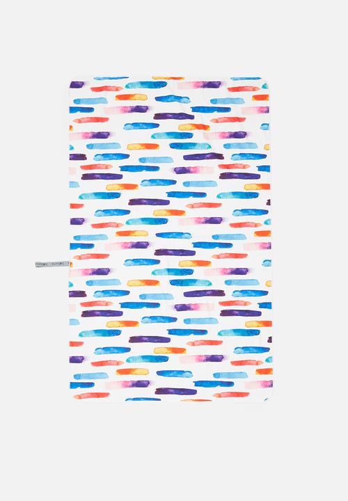 Bobums - Microfibre XL towel - paint stripes