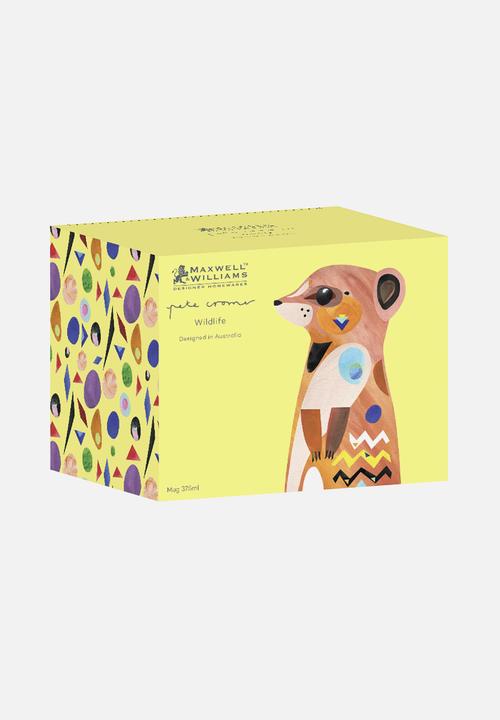 Maxwell & Williams - Wildlife mug - meerkat
