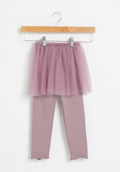 Pop Candy - Girls tutu with leggings - purple 