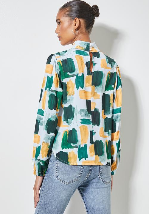 Superbalist - Funnel neck shell - multi 
