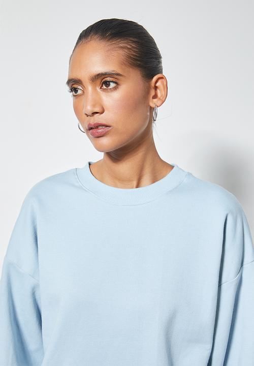 Superbalist - Balloon sleeve sweat - blue 