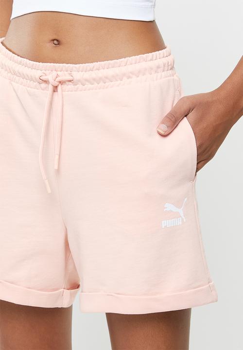 PUMA - Puma x Nomzamo High waist shorts - pink 