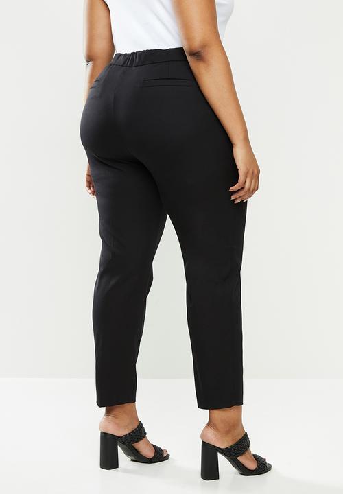 Violeta by Mango - Plus Trousers jose - black