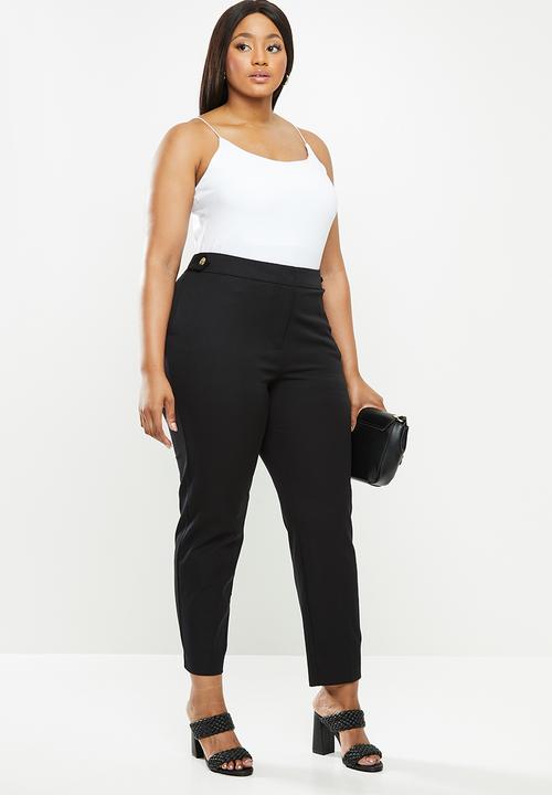 Violeta by Mango - Plus Trousers jose - black