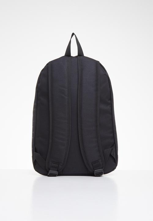 Aca Joe - Mens aca joe printed backpack - black