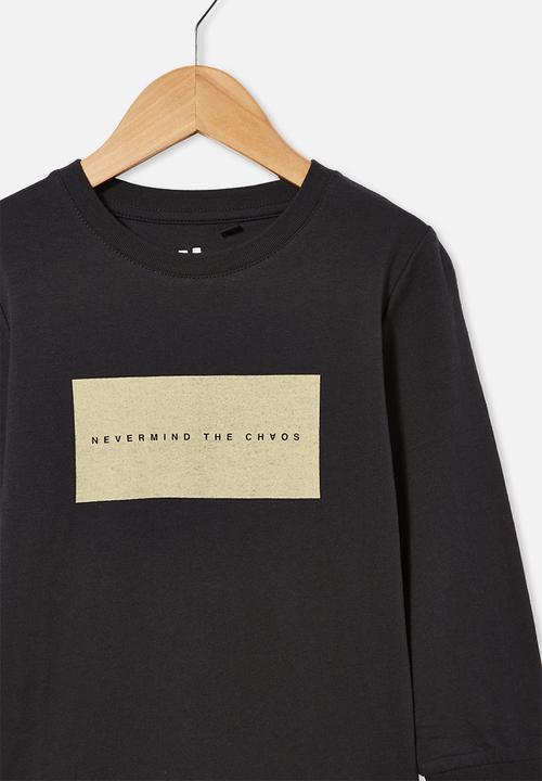 Cotton On - Tom long sleeve tee - phantom 
