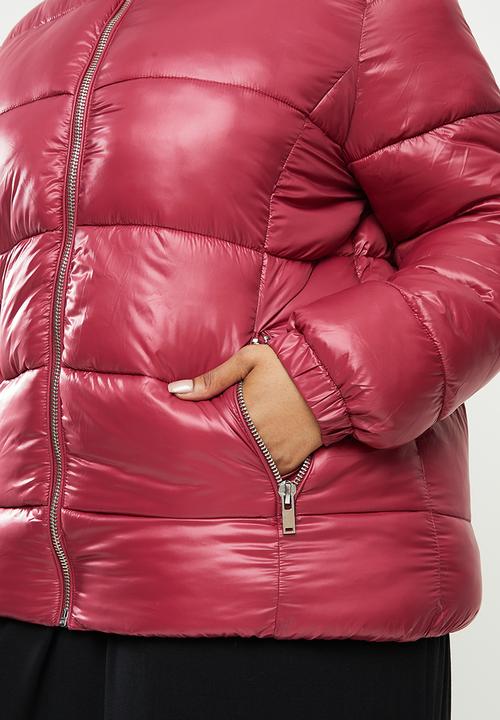 Violeta by Mango - Anorak rise - pink