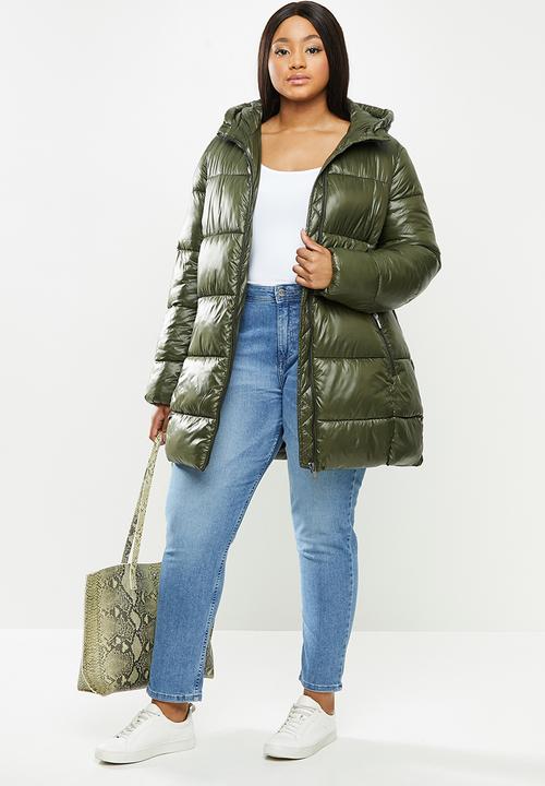 Violeta by Mango - Anorak rise - khaki