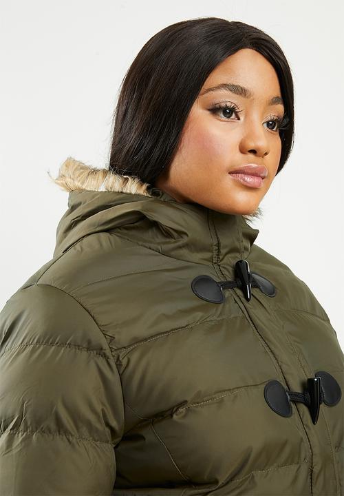 Brave Soul - Plus wizard jacket - khaki
