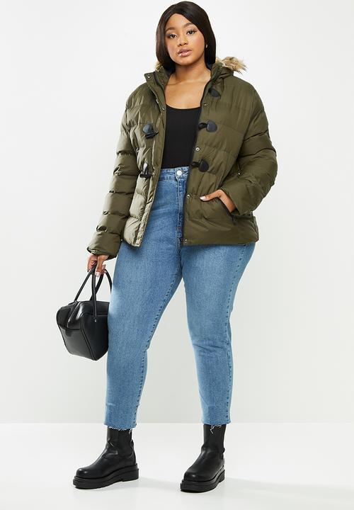 Brave Soul - Plus wizard jacket - khaki