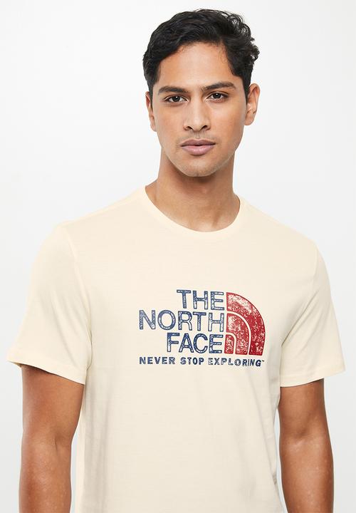 The North Face - Short sleeve rust tee - neutral