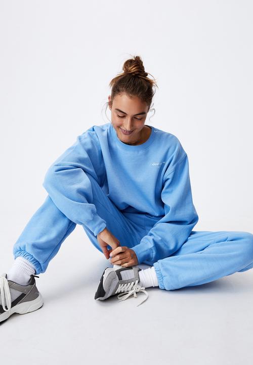 Cotton On - Classic track pants - blue