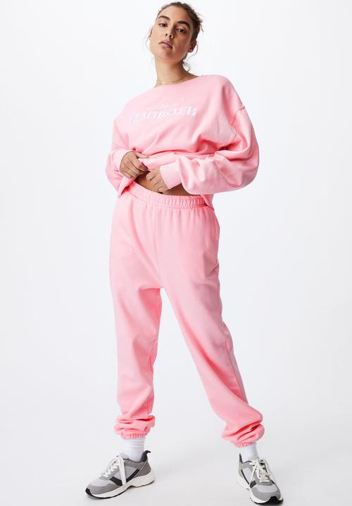 Cotton On - Classic track pants - pink