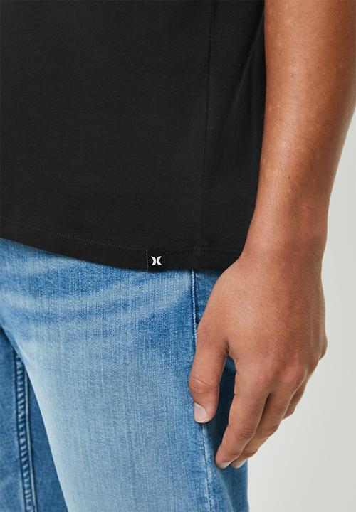 Hurley - Oao solid prem short sleeve - black