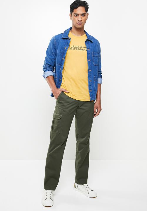 Lee  - American denim brand - yellow