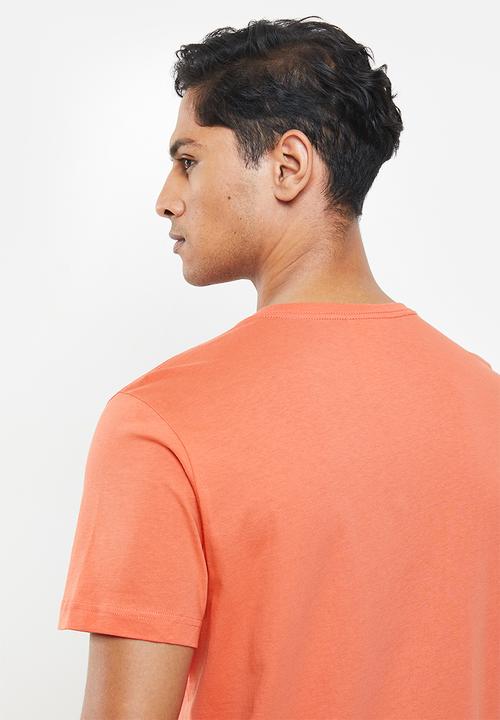 Reebok - Gs reebok stacked tee - orange 
