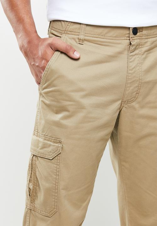 Lee  - Oscar extreme comfort cargo pants - beige