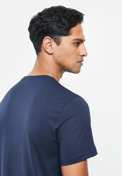 Reebok - Gs reebok stacked tee - navy
